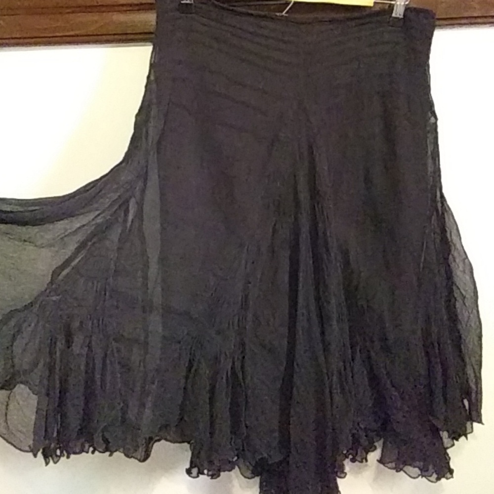 Max Studio chiffon skirt